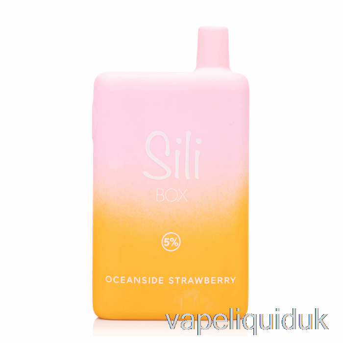 Sili Box 6000 Disposable Oceanside Strawberry Vape Juice
